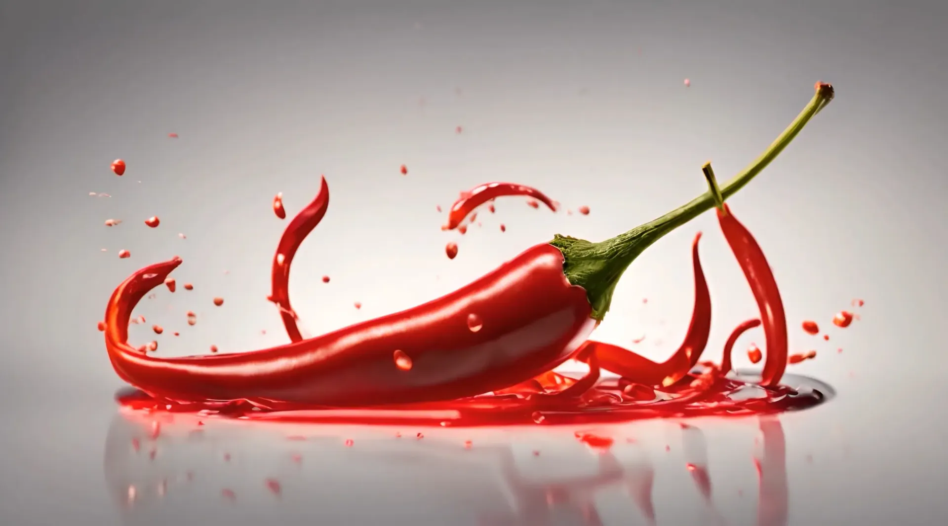 Spicy Red Pepper Surge Video Clip Backdrop